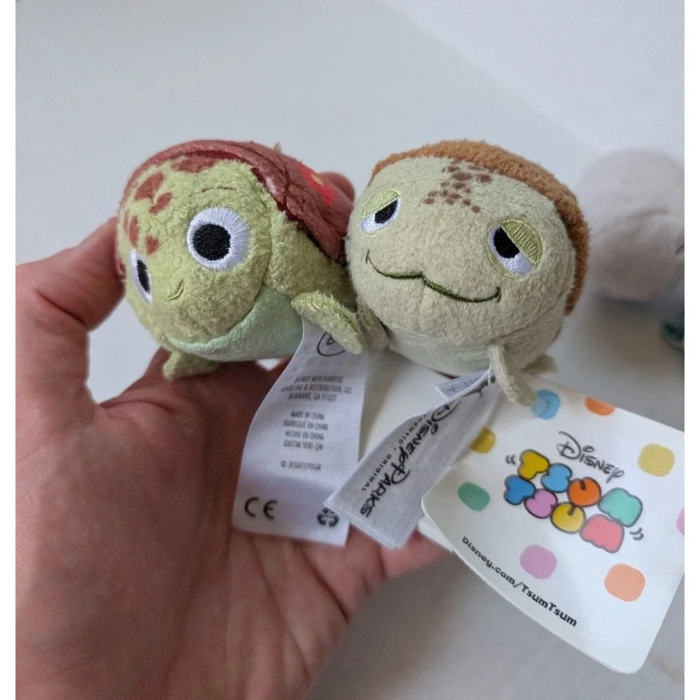 Disney Tsum Tsum Plush Lot of 9 Finding Nemo Dory Destiny Otter Bailey Gill +